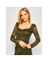 Guess Блуза W9BH06 WCV90 Зелен Regular Fit - Pepit.bg