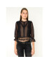 Guess Блуза Zelda W92H96 WBKA0 Черен Regular Fit - Pepit.bg