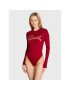 Guess Боди Alexandra W2BP15 K68D2 Бордо Slim Fit - Pepit.bg