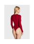 Guess Боди Alexandra W2BP15 K68D2 Бордо Slim Fit - Pepit.bg