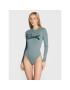 Guess Боди Alexandra W2BP15 K68D2 Зелен Slim Fit - Pepit.bg
