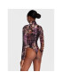 Guess Боди Coco W2BP23 KBDS0 Виолетов Slim Fit - Pepit.bg