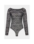 Guess Боди O3BM09 KBGT0 Черен Slim Fit - Pepit.bg