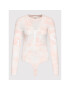 Guess Боди W2YI56 K9RW2 Розов Slim Fit - Pepit.bg