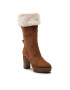 Guess Ботуши Timoty FL8TMT SUE11 Кафяв - Pepit.bg