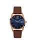Guess Часовник Perry W1186G3 Кафяв - Pepit.bg