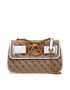 Guess Дамска чанта Aviana Convetrible Xvody Flap HWJB84 14210 Кафяв - Pepit.bg