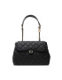 Guess Дамска чанта Gillian High Society Satchel HWQG83 94060 Черен - Pepit.bg