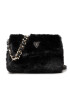 Guess Дамска чанта Giselda Crossbody Flap HWFG83 93210 Черен - Pepit.bg