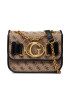 Guess Дамска чанта Aileen Crossbody Flap HWAILE P1416 Кафяв - Pepit.bg