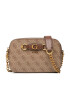 Guess Дамска чанта Izzy (SB)HWSB86 54140 Кафяв - Pepit.bg