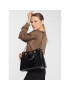 Guess Дамска чанта Nell Croc (CB) HWCB87 36070 Черен - Pepit.bg