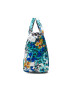 Guess Дамска чанта Printed Canvas Beach Bag E2GZ04 WO00F Цветен - Pepit.bg