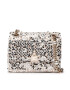 Guess Дамска чанта Virtual (IN) Evening Bags HWIN86 70730 Сребрист - Pepit.bg