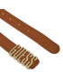 Guess Дамски колан BW9068 P4125 Бежов - Pepit.bg