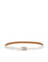 Guess Дамски колан Tiberia Belts BW7771 VIN20 Бял - Pepit.bg