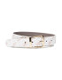 Guess Дамски колан Washington Belts BW7502 VIN30 Бял - Pepit.bg