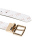 Guess Дамски колан Washington Belts BW7502 VIN30 Бял - Pepit.bg