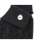 Guess Дамски ръкавици AW9257 POL02 Черен - Pepit.bg
