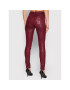 Guess Дънки W2RA46 WE641 Бордо Skinny Fit - Pepit.bg