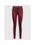 Guess Дънки W2RA46 WE641 Бордо Skinny Fit - Pepit.bg