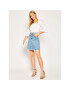 Guess Дънкова пола Peper Bag Mini W01D93 D3Y03 Син Regular Fit - Pepit.bg