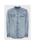 Guess дънкова риза M2GH13 D4N60 Син Regular Fit - Pepit.bg