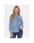 Guess дънкова риза W4RH75 D59K1 Син Regular Fit - Pepit.bg