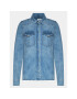 Guess дънкова риза W4RH75 D59K1 Син Regular Fit - Pepit.bg