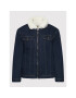 Guess Дънково яке Denim Sherpa M1BL53 WE800 Тъмносин Regular Fit - Pepit.bg