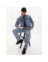 Guess Дънково яке M3GXN5 D4YO0 Син Oversize - Pepit.bg