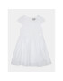 Guess Елегантна рокля A4RK01 WFYM0 Бял Regular Fit - Pepit.bg