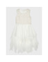 Guess Елегантна рокля J2BK08 WF070 Бял Regular Fit - Pepit.bg