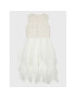 Guess Елегантна рокля J2BK08 WF070 Бял Regular Fit - Pepit.bg