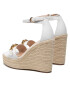 Guess Еспадрили Wendy FL6WEN LEA03 Бял - Pepit.bg