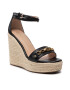 Guess Еспадрили Wendy FL6WEN LEA03 Черен - Pepit.bg