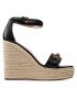 Guess Еспадрили Wendy FL6WEN LEA03 Черен - Pepit.bg