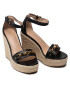 Guess Еспадрили Wendy FL6WEN LEA03 Черен - Pepit.bg