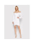 Guess Ежедневна рокля Off-Shoulder W2GK94 WEI90 Бял Regular Fit - Pepit.bg