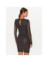 Guess Коктейлна рокля W3YK0Y KBZX0 Черен Bodycon Fit - Pepit.bg