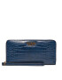 Guess Голям дамски портфейл Laurel (CA) Slg SWCA85 00460 Син - Pepit.bg