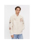 Guess Яке бомбър Varsity M4RL11 WFWI0 Бежов Regular Fit - Pepit.bg