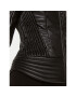 Guess Яке от имитация на кожа Lea W4RL12 WFWT0 Черен Slim Fit - Pepit.bg