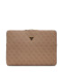 Guess Калъф за лаптоп Vezzola Document Case HMVZLA P2216 Бежов - Pepit.bg