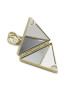 Guess Ключодържател Mirror Triangle Keyring RW7424 P2201 Черен - Pepit.bg