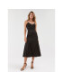 Guess Коктейлна рокля W3BK0T WEFC2 Черен Regular Fit - Pepit.bg