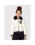 Guess Кожено палто J1BL12 WE9F0 Бял Regular Fit - Pepit.bg