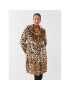 Guess Кожено палто W2BL0A WF2O0 Кафяв Regular Fit - Pepit.bg