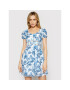 Guess Лятна рокля W1GK1A WDVB1 Син Regular Fit - Pepit.bg