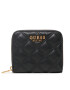 Guess Малък дамски портфейл Giully (QO) Slg SWQA87 48370 Черен - Pepit.bg